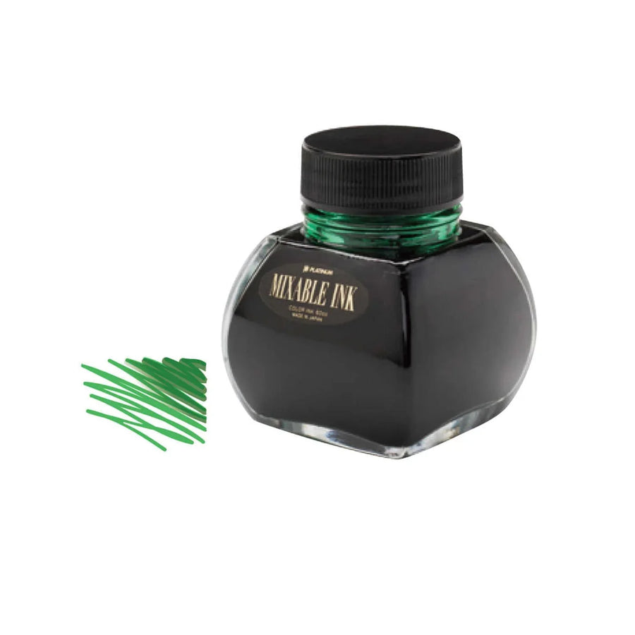 Platinum Mixable Ink Bottle 60ml – #41 Leaf Green - KSGILLS.com | The Writing Instruments Expert