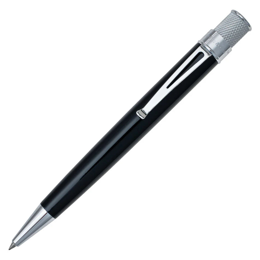 Retro 51 Tornado Rollerball Pen - Black - KSGILLS.com | The Writing Instruments Expert