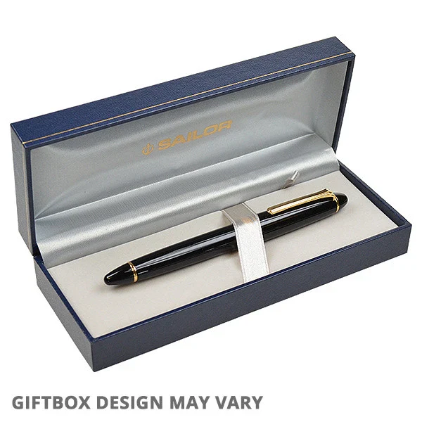 Sailor Pro Gear Slim 14K Fountain Pen - Iris Nebula Blue Chrome Trim (Limited Edition)