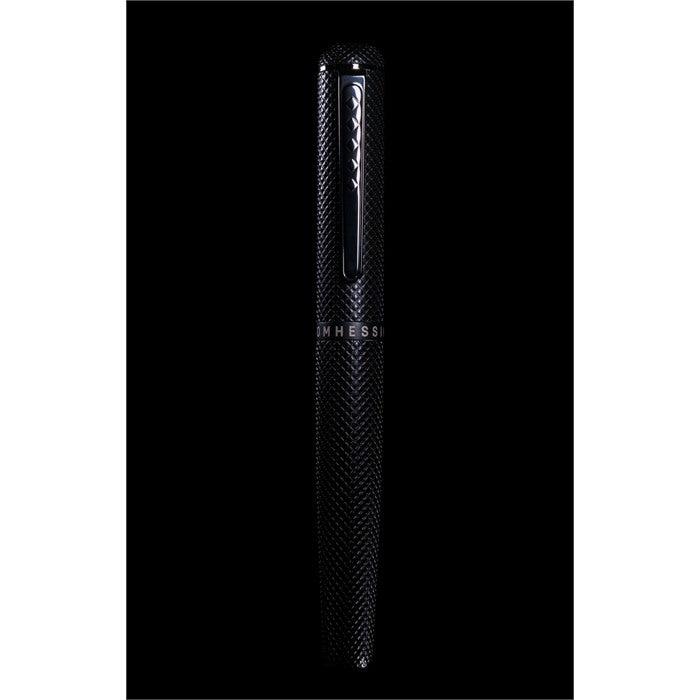 KSG set - Single Pen SET - Tom Hessin Charles 1870 Gherkin Fountain Pen - All Black