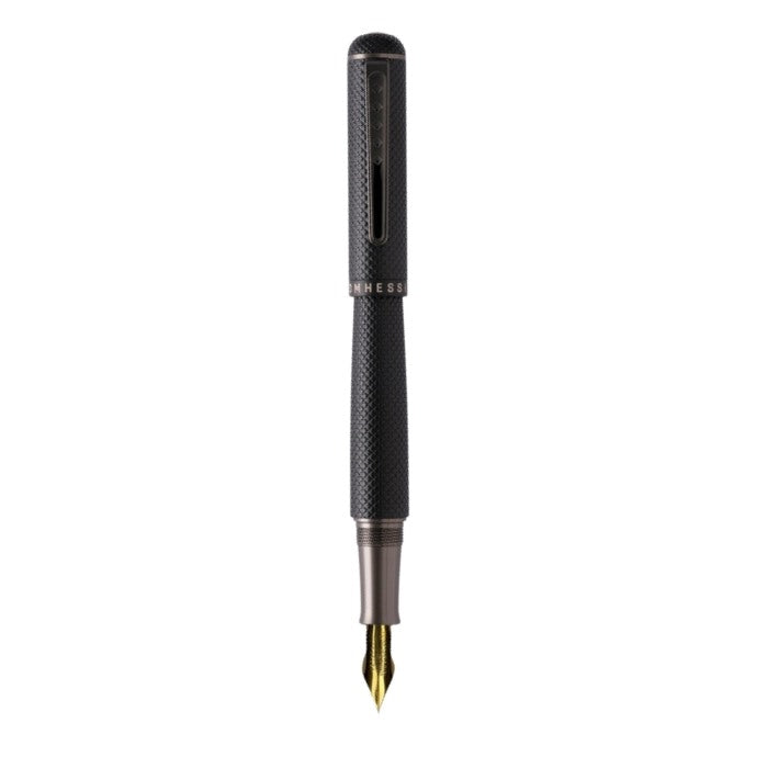 KSG set - Single Pen SET - Tom Hessin Charles 1870 Gherkin Fountain Pen - All Black