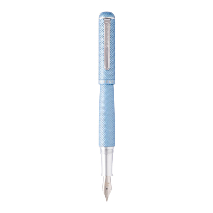 KSG set - Single Pen SET - Tom Hessin Charles 1870 Gherkin Fountain Pen - Sky Blue