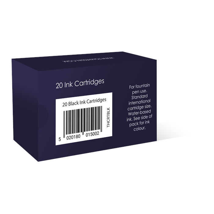 Tom Hessin Ink Cartridges (1 Pack of 20) -  Black