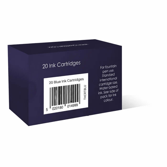 Tom Hessin Ink Cartridges (1 Pack of 20) -  Blue