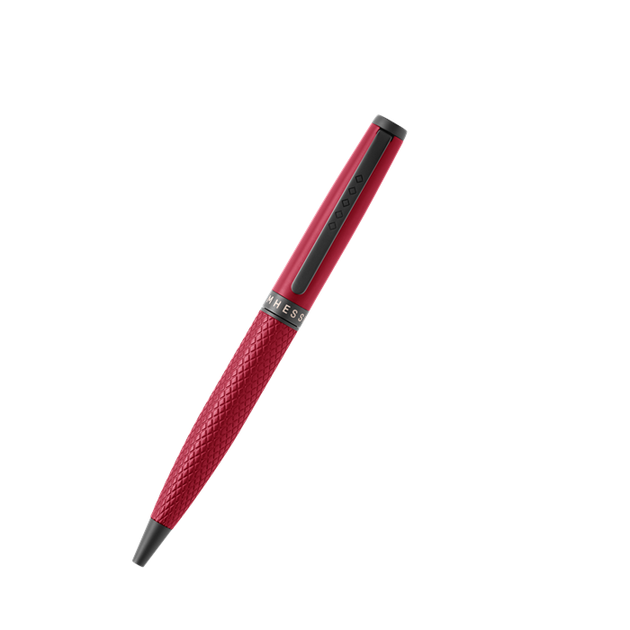 Tom Hessin Magnetic Series Ballpoint Pen - Poppy Red
