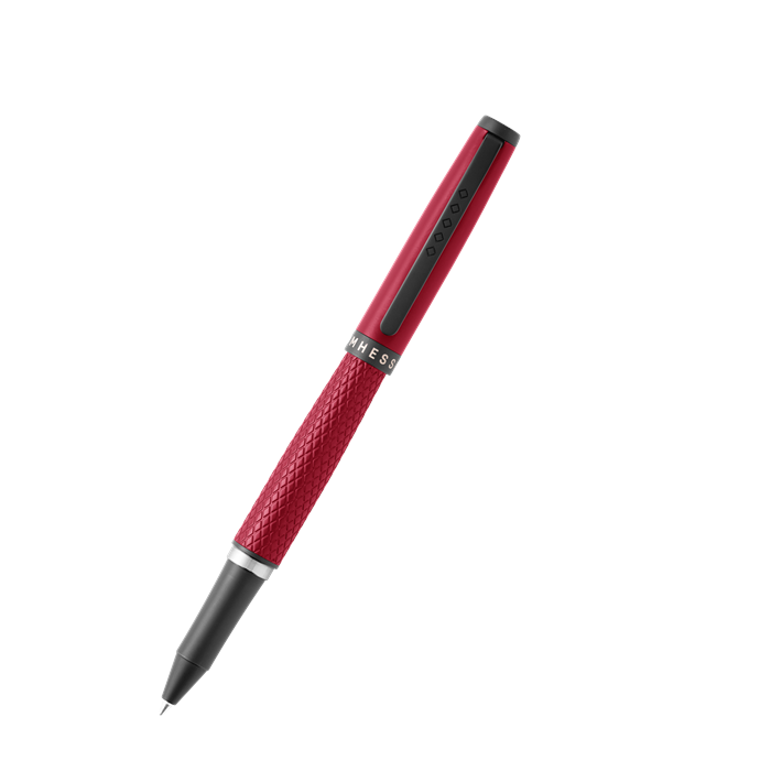 Tom Hessin Magnetic Series Rollerball Pen - Poppy Red
