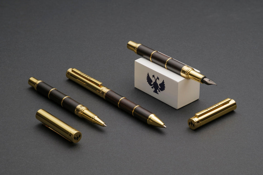 Tom Hessin Revolution Collection Rollerball Pen - Palace Gates
