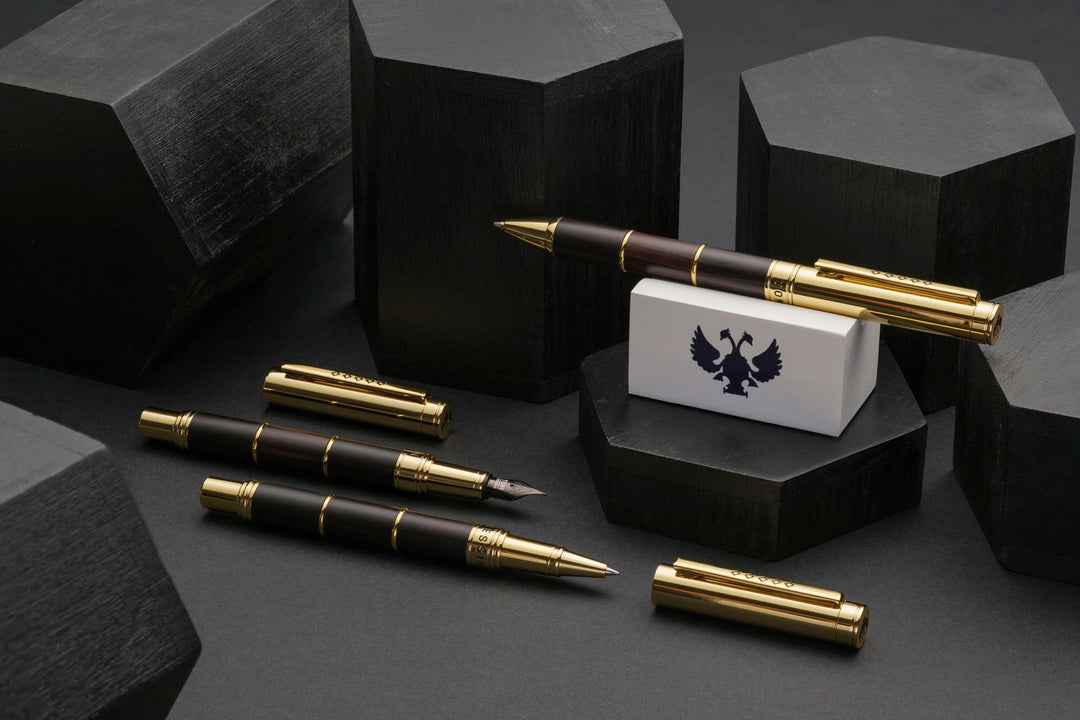 Tom Hessin Revolution Collection Rollerball Pen - Palace Gates