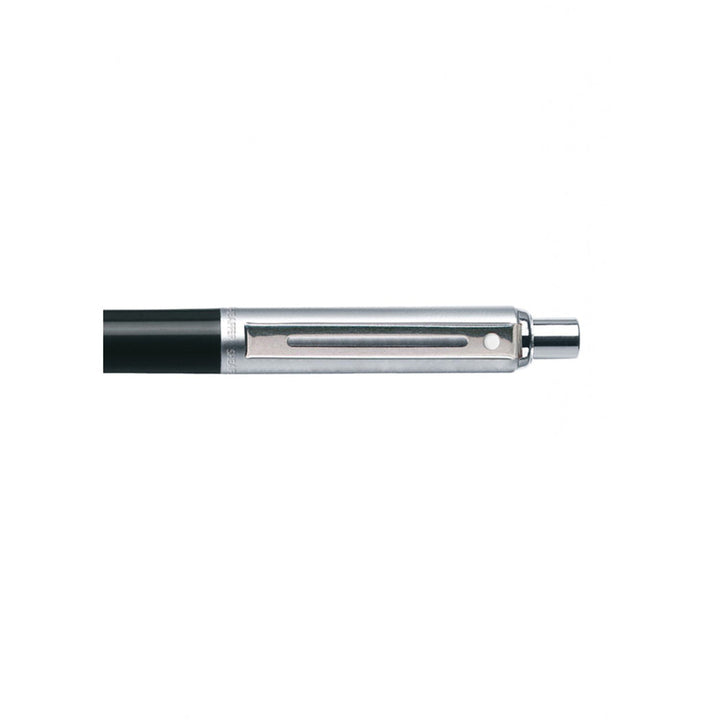 Sheaffer Sentinel Ballpoint Pen - Chrome Cap Black Barrel Chrome Trim (with LASER Engraving) - KSGILLS.com | The Writing Instruments Expert