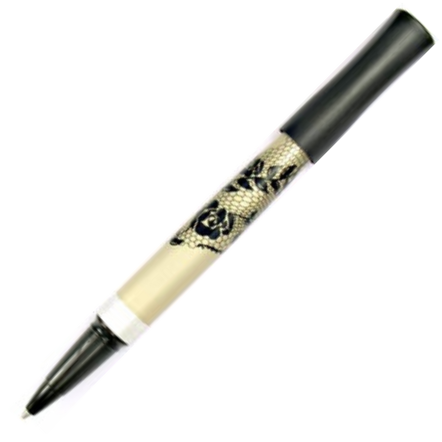 Waterman Audace Ballpoint Pen - Gold Black Lace (France Classic Edition) - KSGILLS.com | The Writing Instruments Expert