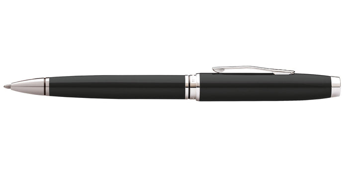 KSG set - Single Pen SET - Cross Coventry Ballpoint Pen - Black Chrome Trim