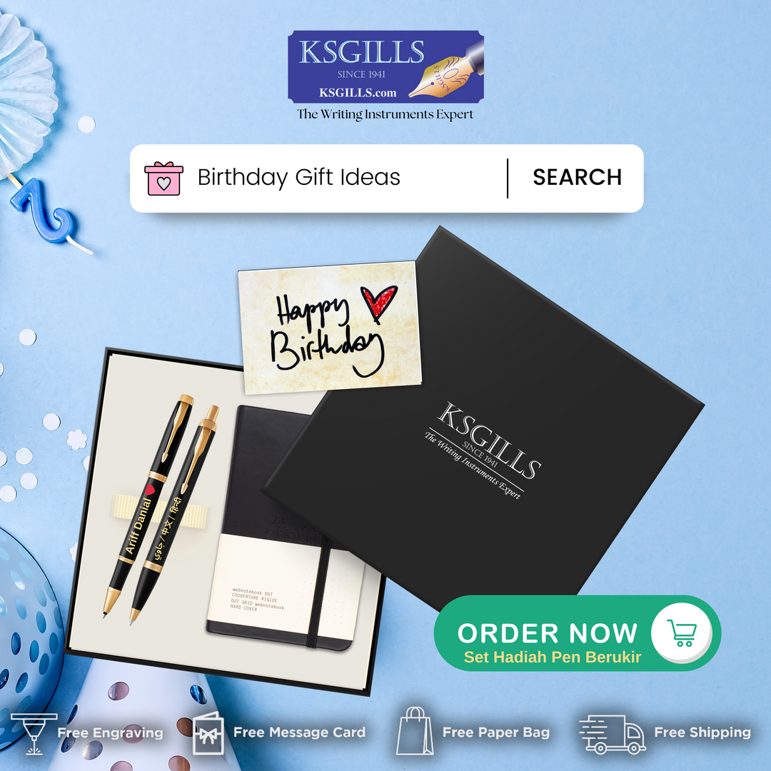 [Appreciation Gifts 2024] KSG set - Double Pen SET - Parker IM Rollerball & Ballpoint Pen - [Various Colours] - KSGILLS.com | The Writing Instruments Expert