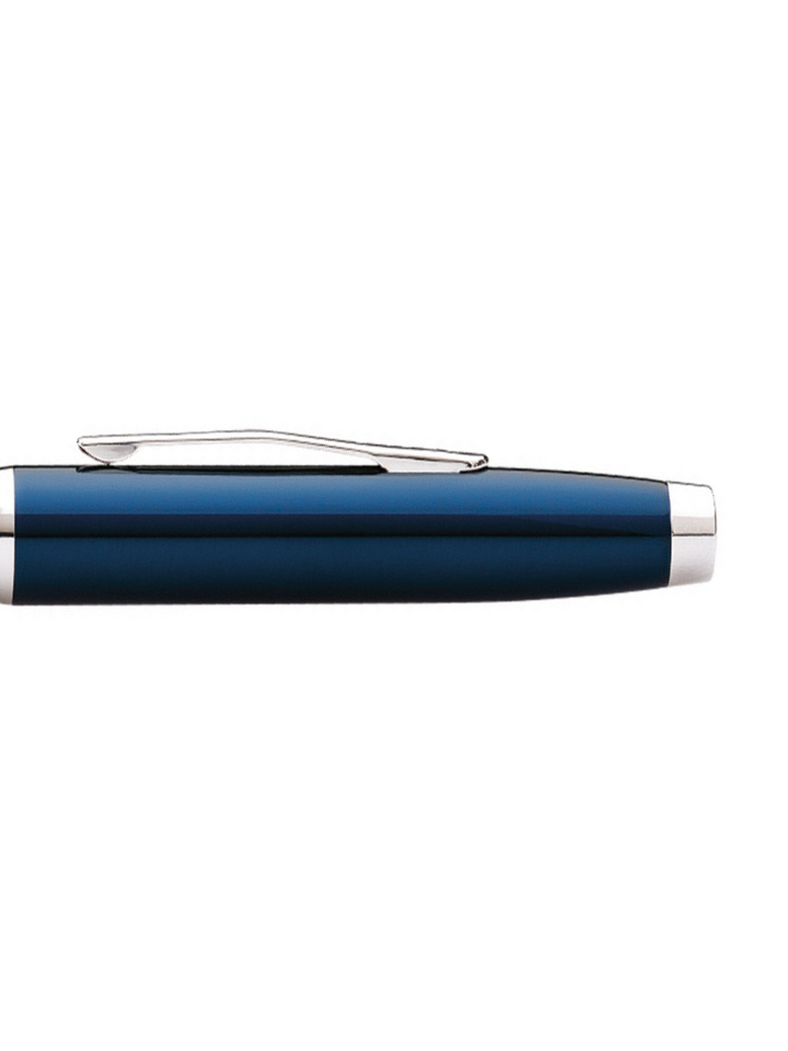 KSG set - Single Pen SET - Cross Coventry Ballpoint Pen - Blue Chrome Trim