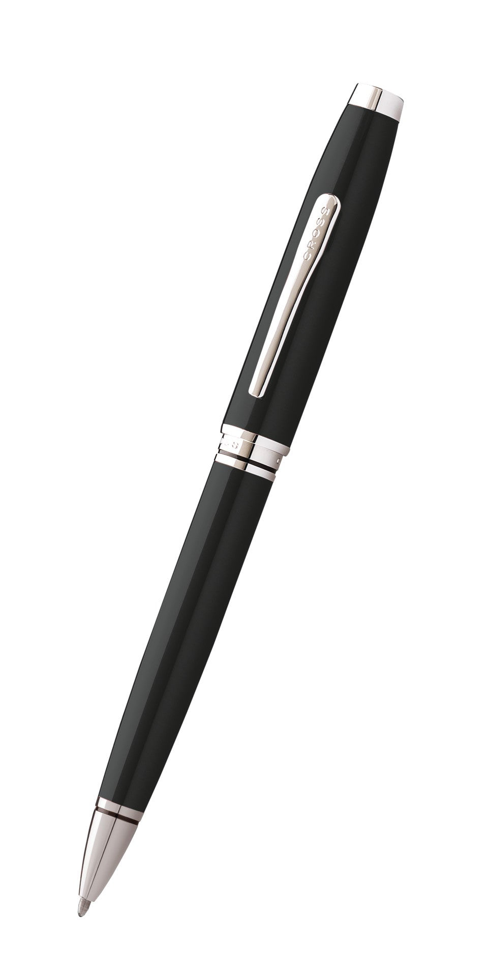 KSG set - Single Pen SET - Cross Coventry Ballpoint Pen - Black Chrome Trim