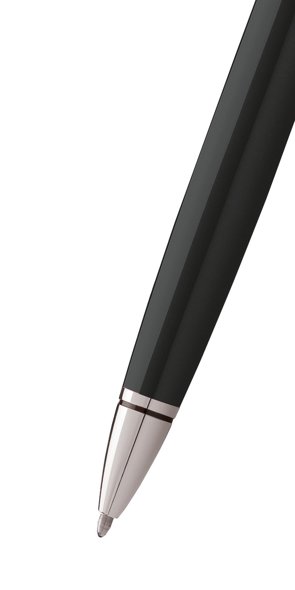 KSG set - Single Pen SET - Cross Coventry Ballpoint Pen - Black Chrome Trim