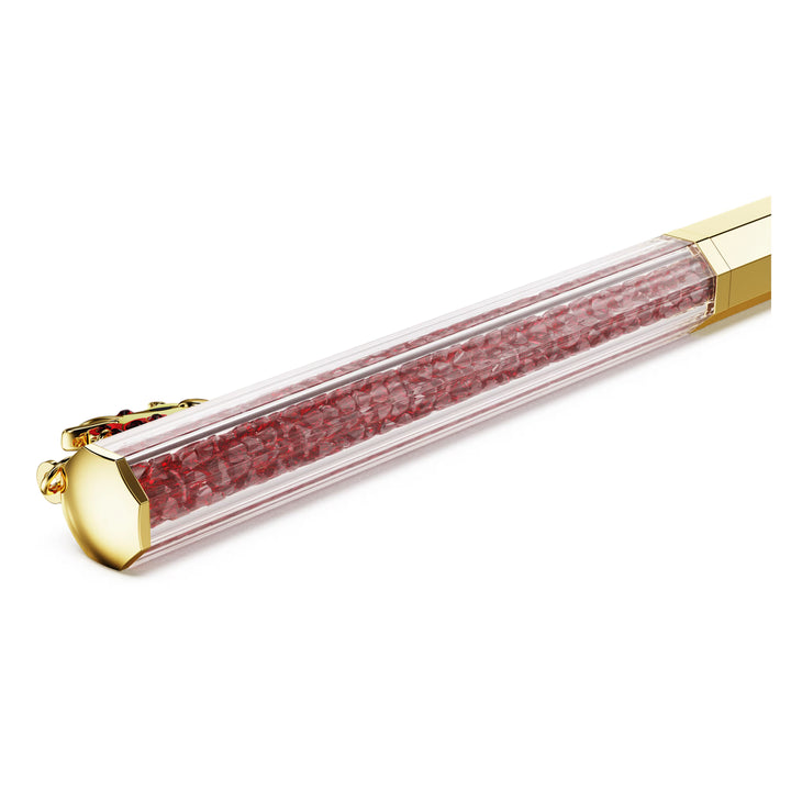 Swarovski Crystalline Dragon and Phoenix Ballpoint Pen - Red Gold Trim (with LASER Engraving)