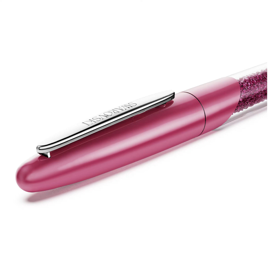 Swarovski Crystalline Nova Rollerball Pen - Pink Chrome Trim (with LASER Engraving)