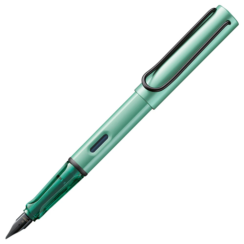 Lamy AL-Star Fountain Pen - Mint Green WITH Ink Converter and LASER Engraving