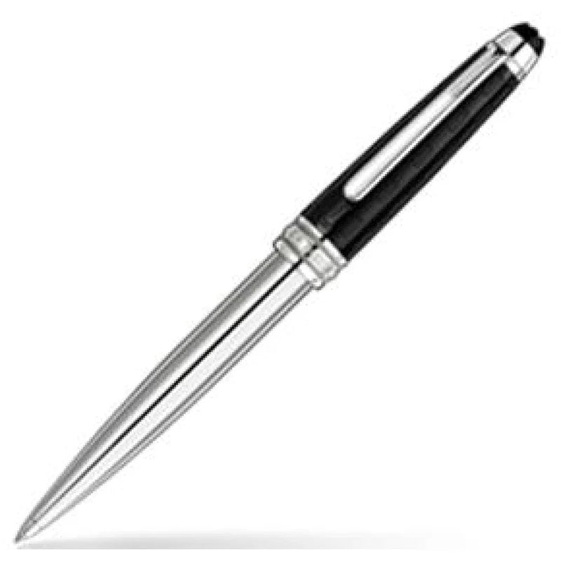 Montblanc Meisterstuck Solitaire Ceramics Black Prisma Ballpoint Pen - KSGILLS.com | The Writing Instruments Expert