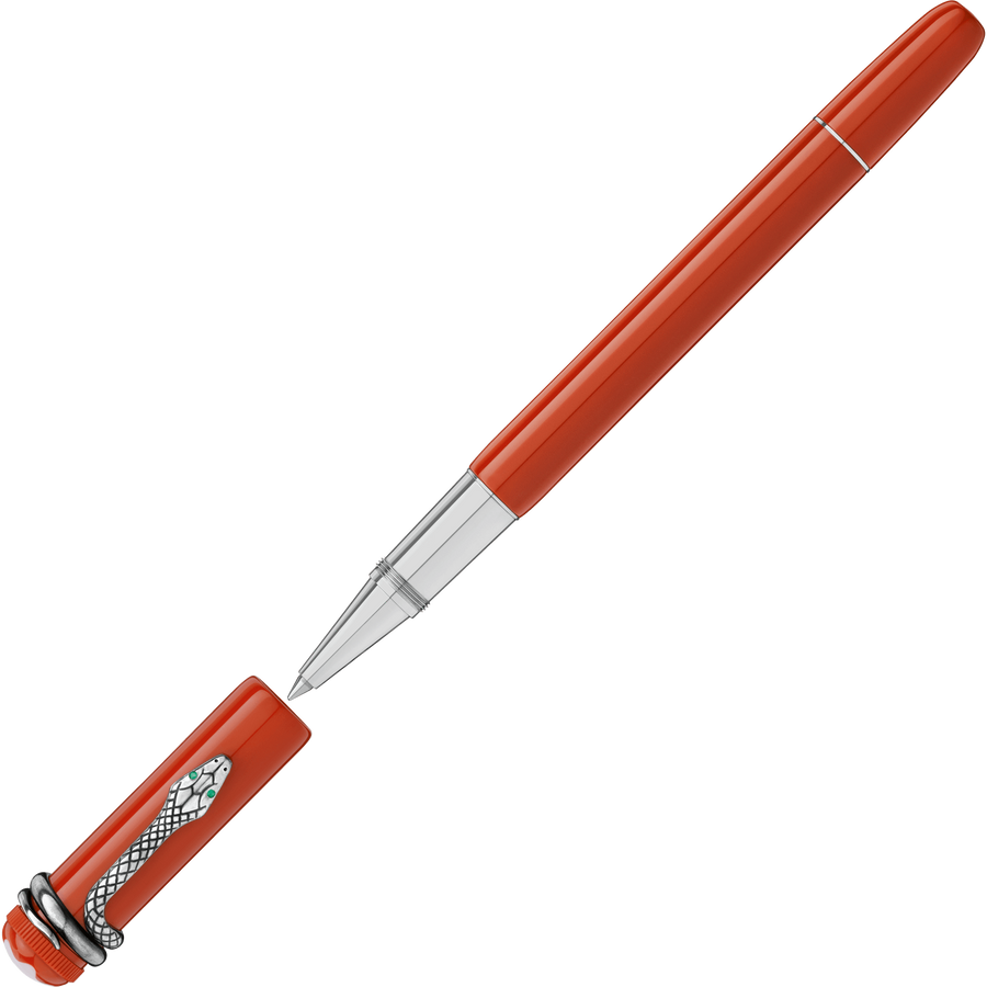 Montblanc Heritage Collection Rouge et Noir Coral Rollerball Pen - KSGILLS.com | The Writing Instruments Expert