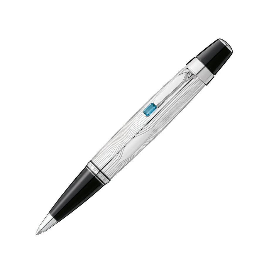 Montblanc Boheme Arabesque Azur Ballpoint Pen - KSGILLS.com | The Writing Instruments Expert