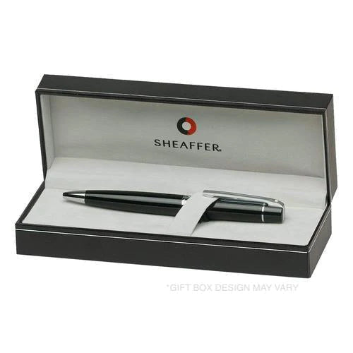 Sheaffer Intensity Pen, Jet Black/Chrome (SH/9233-2) ペン () Sheaffer Craftsman Fountain Pen - Jet Black, Lever Filler, Medium