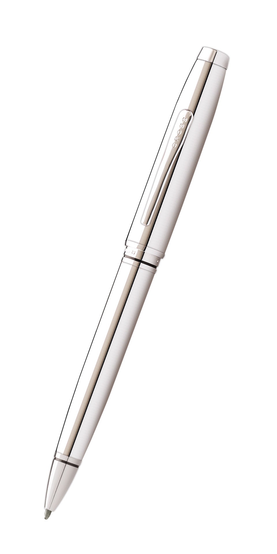 KSG set - Single Pen SET - Cross Coventry Ballpoint Pen - Polished Chrome Trim