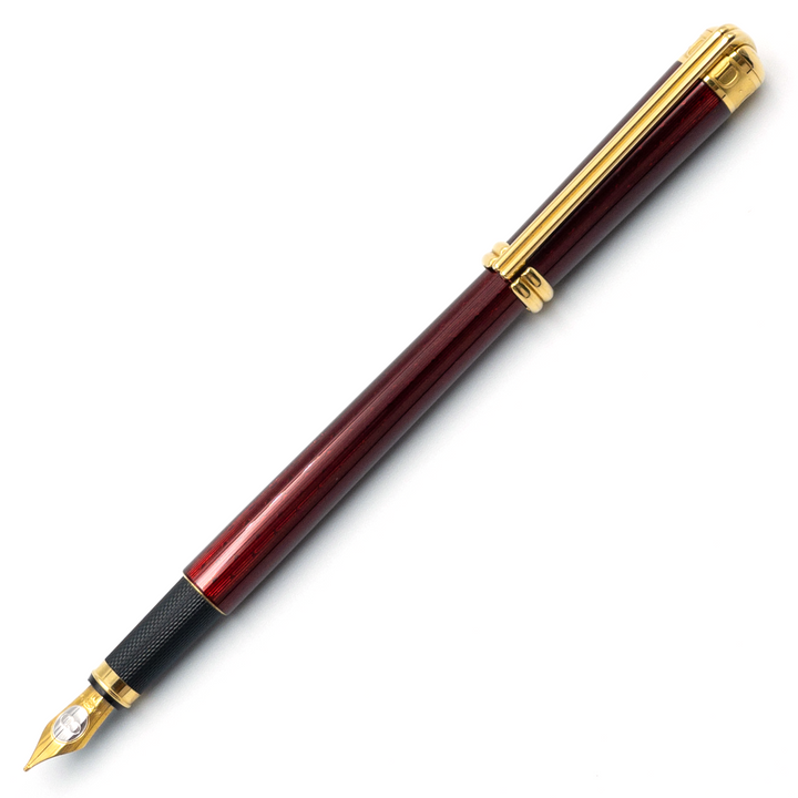 Christian Dior CD Fountain Pen - Red Gold Trim - KSGILLS.com | The Writing Instruments Expert