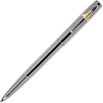 Fisher Space Pen - Cap-O-Matic Shiny Chrome with Gold Shuttle - KSGILLS.com | The Writing Instruments Expert