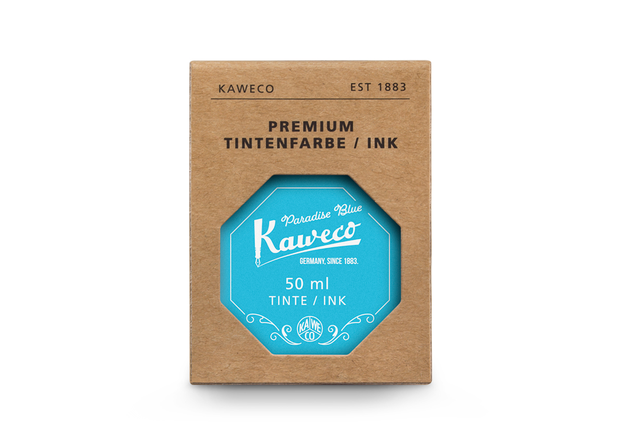 Kaweco Ink Bottle 50ml - Paradise Blue - KSGILLS.com | The Writing Instruments Expert