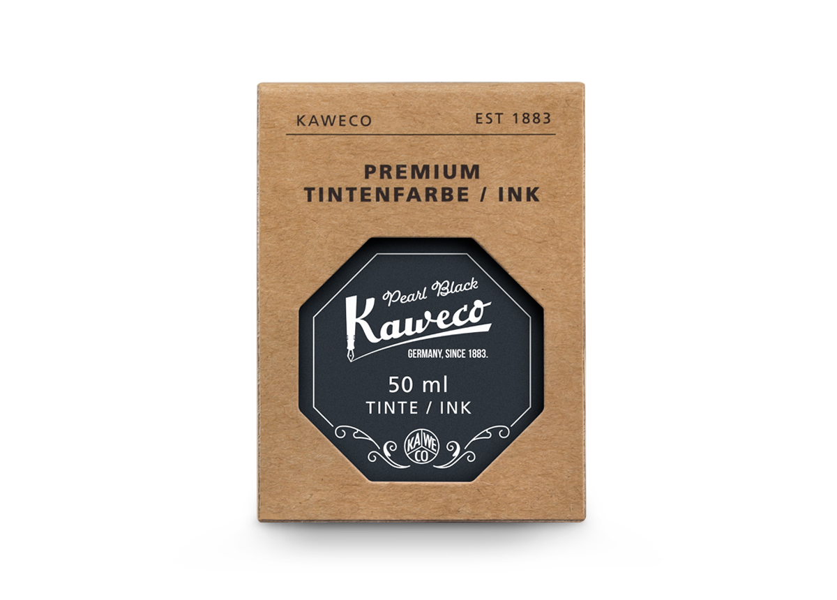 Kaweco Ink Bottle 50ml - Pearl Black - KSGILLS.com | The Writing Instruments Expert
