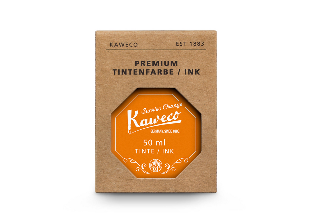 Kaweco Ink Bottle 50ml - Sunrise Orange - KSGILLS.com | The Writing Instruments Expert