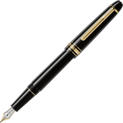Montblanc Meisterstuck Classique Fountain Pen (M) - Gold-Coated - KSGILLS.com | The Writing Instruments Expert