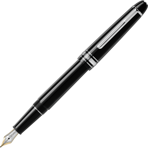 Montblanc Meisterstuck Classique Fountain Pen (M) - Platinum-Coated - KSGILLS.com | The Writing Instruments Expert