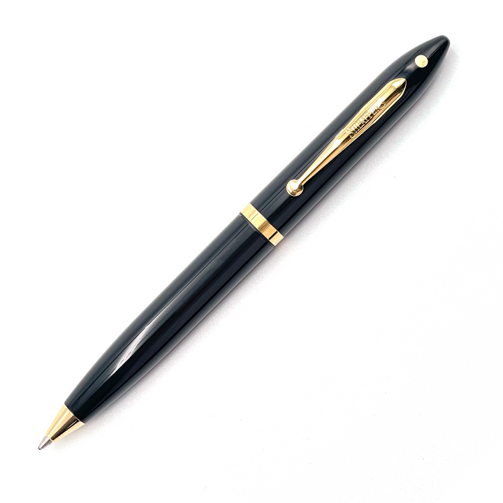 Sheaffer Balance Ballpoint Pen - Black Gold Trim (USA Classic Edition) - KSGILLS.com | The Writing Instruments Expert
