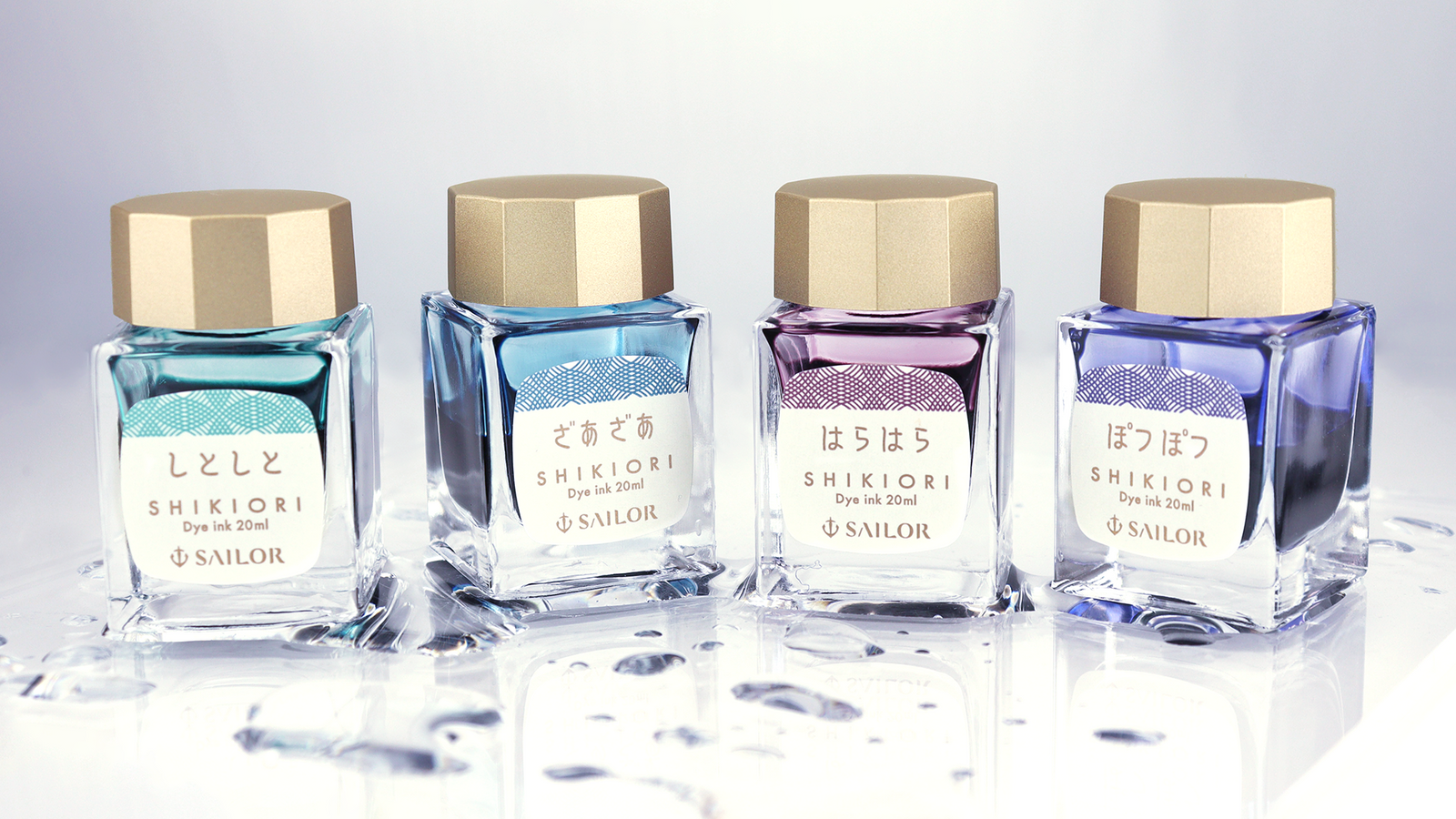 Sailor Shikiori Ink Potsupotsu - 20 ml Bottle (Sound of Rain) - KSGILLS.com | The Writing Instruments Expert