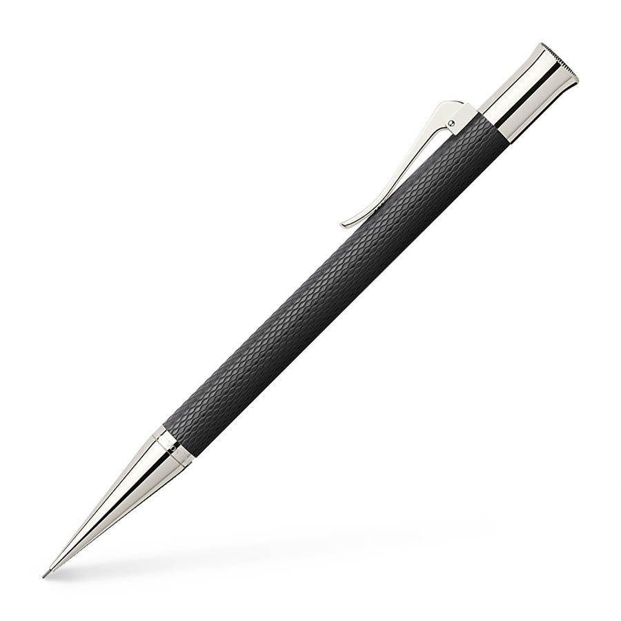 Graf von Faber-Castell Guilloche Mechanical Pencil - Black (0.7mm) - KSGILLS.com | The Writing Instruments Expert