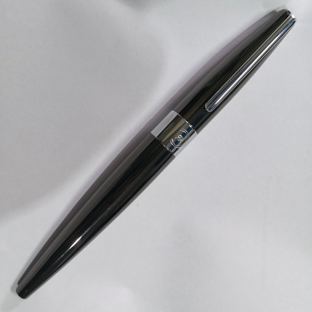 Cerruti 1881 Bullet Grey Rollerball Pen - KSGILLS.com | The Writing Instruments Expert