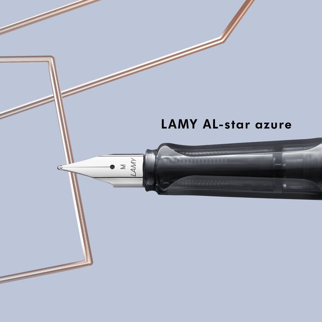 Lamy AL-Star Fountain Pen - Blue Azure - KSGILLS.com | The Writing Instruments Expert