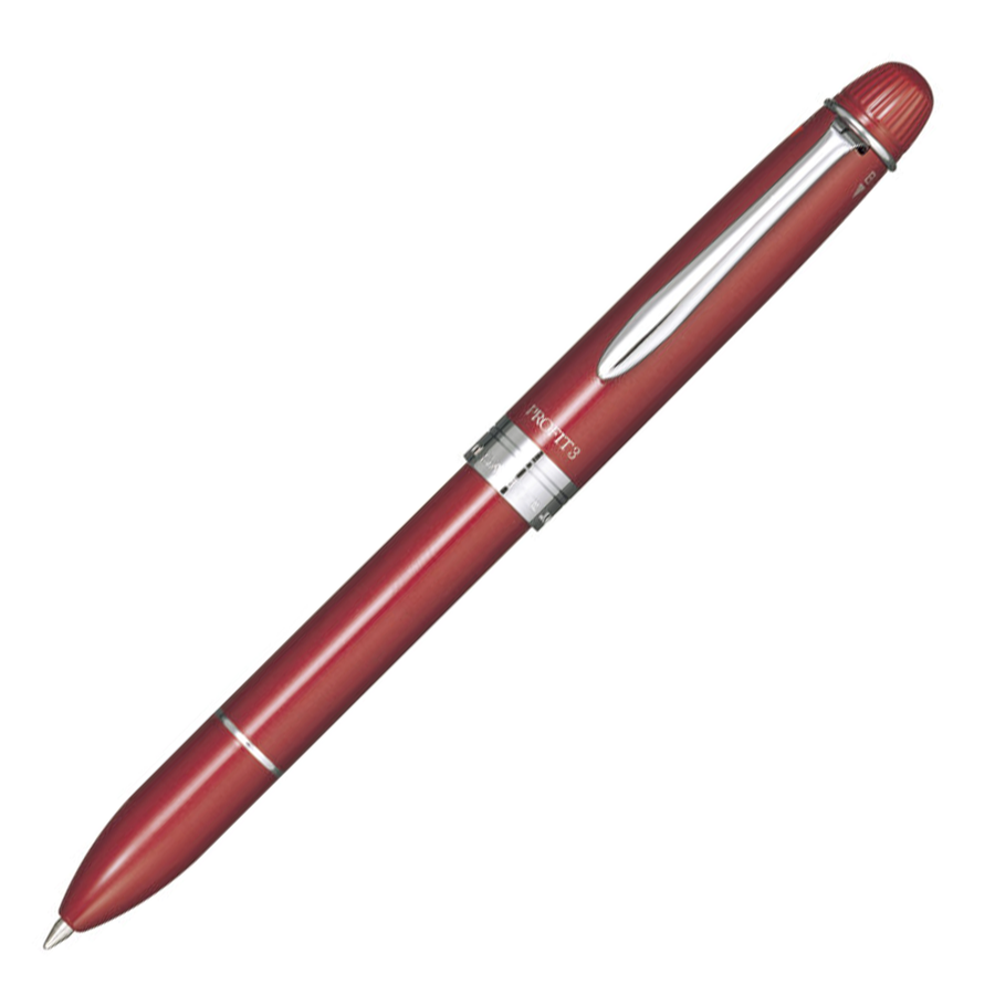 Sailor Profit 3 Multifunction Pen - Red Chrome Trim (2+1) - KSGILLS.com | The Writing Instruments Expert
