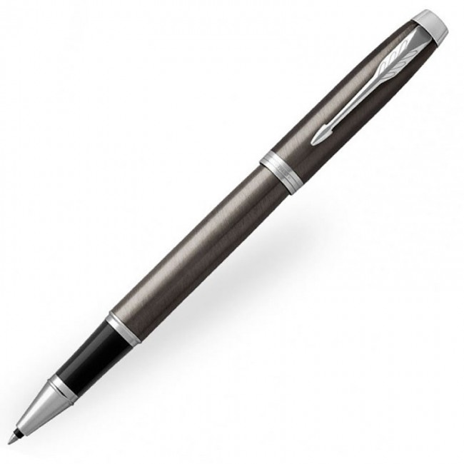 Parker IM Rollerball Pen - Brown Chrome Trim (Dark Espresso Lacquer) - Refill Black Medium (M) - KSGILLS.com | The Writing Instruments Expert