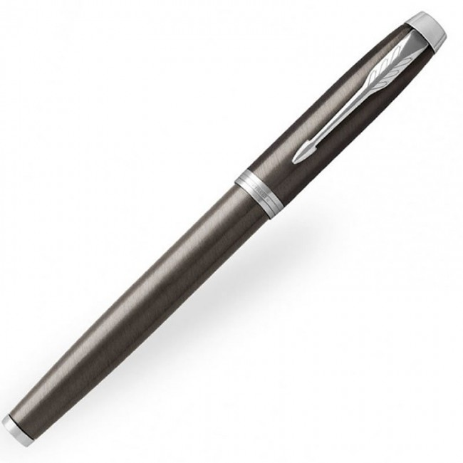 Parker IM Rollerball Pen - Brown Chrome Trim (Dark Espresso Lacquer) - Refill Black Medium (M) - KSGILLS.com | The Writing Instruments Expert