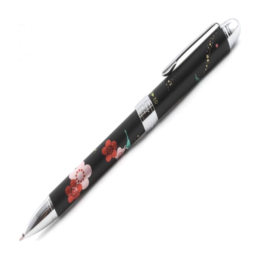 Sailor Profit 3 Multifunction Pen - Yubi Maki-e Uguisu Black Chrome Trim (2+1) - KSGILLS.com | The Writing Instruments Expert