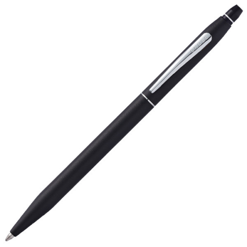 Cross Click Ballpoint Pen - Black Matte (FREE Extra Gel Refill Rollerball) - KSGILLS.com | The Writing Instruments Expert