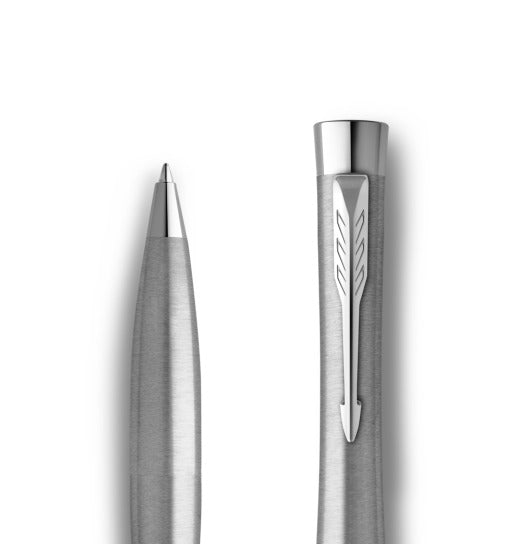 Parker Urban Premium Ballpoint Pen - Metallic Steel (with KSGILLS Premium Gift Box) - KSGILLS.com | The Writing Instruments Expert