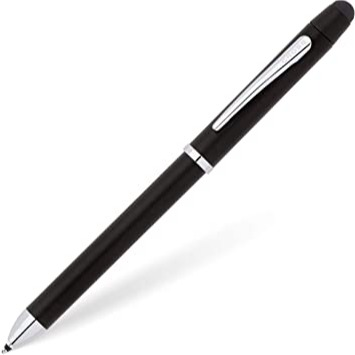 Cross Tech3+ Multifunction Pen - Matte Black (with Stylus) - KSGILLS.com | The Writing Instruments Expert