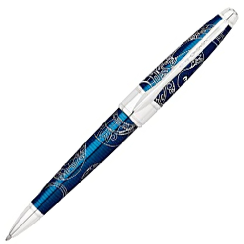 Cross Apogee Ballpoint Pen - Year of the Snake - Blue - KSGILLS.com | The Writing Instruments Expert
