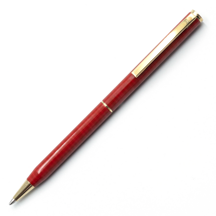 Sheaffer Fashion II Ballpoint Pen - Red Striations Marble Lacquer (USA Classic Edition) - KSGILLS.com | The Writing Instruments Expert