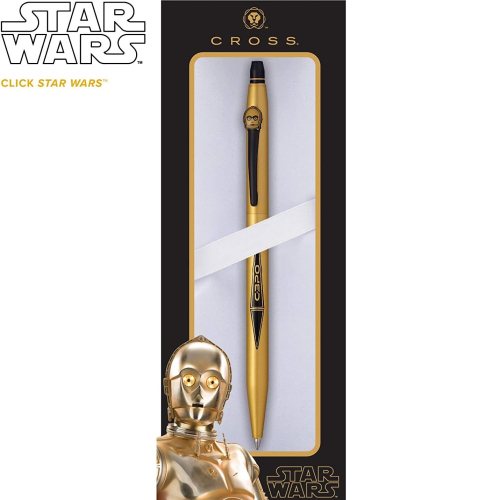 Cross Click Rollerball Pen - Star Wars Special Edition C-3PO Gel - KSGILLS.com | The Writing Instruments Expert