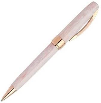 Visconti Michelangelo Ballpoint Pen - Venus Marble Rose Pink - KSGILLS.com | The Writing Instruments Expert